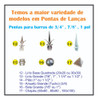 110 Pontas De Lança Modelo Espada Média 3