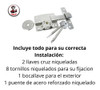 Pasador Puerta Llave 2