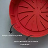 Cesto Forma De Silicone 20cm Airfryer Protetor Antiaderente 6