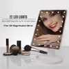 22led Espejo De Aumento 10 X Lupa Táctil Pantalla Ajustable 4
