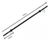 Kit 3 Barras Para Body Pump Musculação Academia + Presilhas 1