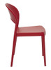 Silla Apilable Roja  Sissi  Respaldo Cerrado 2