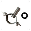 Abracadeira Inox Reta Lavagem Cano 38mm  Tubo 16mm 0