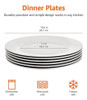 Amazonbasics  juego De 6 Platos Planos 5