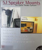 Soporte Para Colgar Parlantes De Pared O Techo Speaker Mount 0