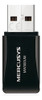 Mini Adaptador Mercusys Usb Wireless Mw300um 0