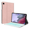 Funda Con Teclado Iluminado Para Samsung Tab A7 Lite Rosa 0