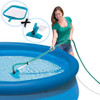 Kit De Limpeza Manutenção Piscina Intex Aspirador E Peneira 0