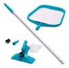 Kit De Limpeza Manutenção Piscina Intex Aspirador E Peneira 2