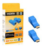 Extensor Hdmi Por Utp Lan Rj45 - Convertidor Adaptador Ficha 0