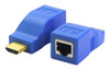 Extensor Hdmi Por Utp Lan Rj45 - Convertidor Adaptador Ficha 1