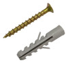 Tarugo N° 8 Sin Tope + Tornillo Fix 5 X 45 X 100 Unidades 0