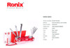 Juego De Llaves Torx Plegables Ronix  De T9 A T40 1