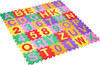 Tatame Infantil Com Letras E Números 16x16 Cm 36 Peças 0