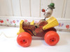 Antiguo  Fisher Price  Payaso Motorizado - Martinéz 1