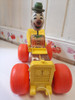 Antiguo  Fisher Price  Payaso Motorizado - Martinéz 6