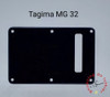 Tampa Traseira Guitarra Memphis Mg 32 Black Piano 0
