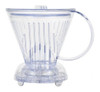 Coador De Café Tipo Clever Em Acrílico 90 Filtros 500ml 0