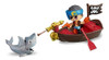 Pinypon Set Bote Pirata Y Tiburon 0
