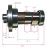 Arbol De Levas P/ Honda Cbx 200 / Nx 200 / Xr 200 W Std 1