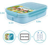 Caja De Almuerzo Itopor® Resistente, Fibra De Trigo Natural 2