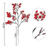 Flores Artificiales Decorativas Rojas (10 Piezas) 2