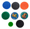 8 Fichas Tazo Brinquedo Ping Pong Kellogs Estrela Magic 251 0