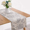 Table Runner Lino Textured 13 X 72 Pulgadas Scroll Patten Tr 0
