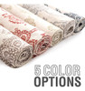 Table Runner Lino Textured 13 X 72 Pulgadas Scroll Patten Tr 1
