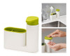 Estacion Lavaplatos Copas Detergente Dispenser Portaesponja 0