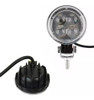 Kit 4x Farol Milha 12w Led 12v/24v Redondo Carro Of Froad 1