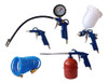 Kit Set Compresor Aire 5 Piezas Succion Pistola Pintar 0