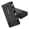 Hub Comutador Ugreen Kvm Switch 2 In 4 Usb 2.0/vga Preto 1