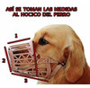 Bozal Canasta Plástico Regulable Chico N°2 Perros 2