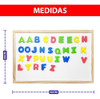 Lousa Magnética Infantil - Quadro Negro Infantil Lousa 3x1 7