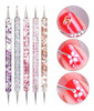 Combo De Pincel Decoración Para Uñas Manicura Dotting Liner 3