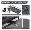 Toolf Escurridor De Platos Expandible Y Ajustable, 3
