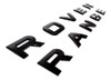 Letras Range Rover Evoque Sport Preto Fosco Pronta Entrega 0