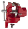 Mini Torno De Bancada 50mm Morsa Pequeno Com Base Giratória 3
