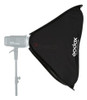 Godox Bowens Mount Flash Speedring 80x80cm Softbox Plegable 4