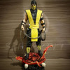 Figura Diorama Scorpion Mortal Kombat 3d 26cm 1 Figura Diorama Scorpion Mortal Kombat 3d 26cm 1