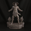 Figura Diorama Scorpion Mortal Kombat 3d 26cm 6 Figura Diorama Scorpion Mortal Kombat 3d 26cm 6