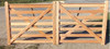 Portera De Madera Eucaliptus Sin Herrajes 2
