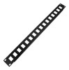 6 Pçs Patch Panel Descarregado 16portas Rj45 S/ Suporte 2