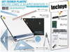Kit  Tablero Dibujo Tècnico Completo 40x50 Plantec  23 Artic 0