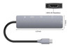 Hub Adaptador Usb Tipo C 6 Em 1 Com Hdmi 4k Macbook Pro/air 1
