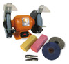 Amoladora De Banco Lusqtoff + Kit Pulir Aceros Cuchillos 0
