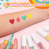 Kit De Maquiagem Bunny Bubbles, Marcadores Laváveis Para Cri 6