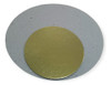 Discos De Cartón Dorado (1 Cara) 24 Cm.- X 10 Unidades 3