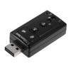 12 Mbps Mini Usb 2.0 3d Virtual 7.1 Channel Audio Tarjeta De 0